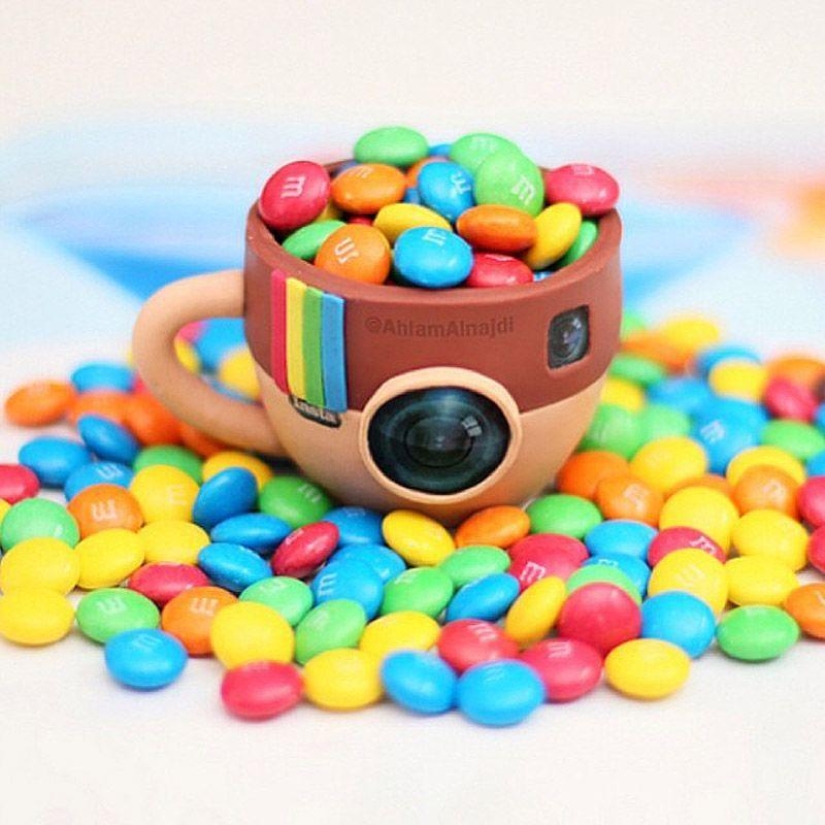 Una niña de Arabia Saudita hizo estallar Instagram con sus obras Una niña de Arabia Saudita hizo estallar Instagram con sus obras