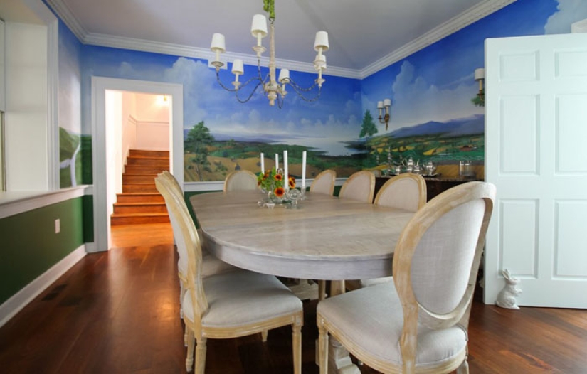 Una pareja reconstruyó la casa al estilo romántico de Jane Austen