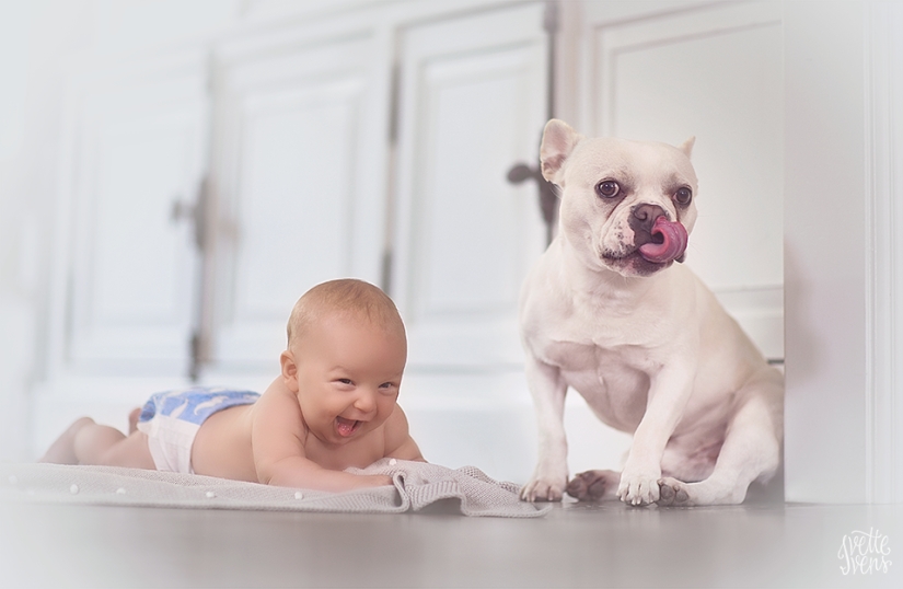 Una publicación de ternura impensable de cachorros, ¡humanos y no solo! Una publicación de ternura impensable de cachorros, ¡humanos y no solo!