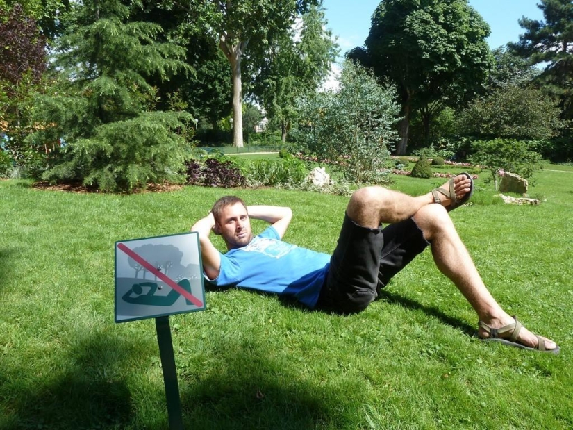 Una publicación para aquellos que al menos una vez en su vida violaron reglas estúpidas.