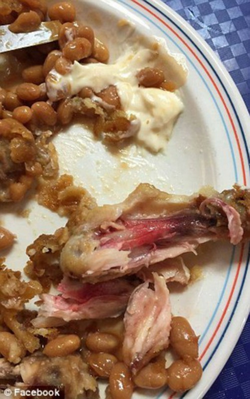 Una tortilla con moho, manzanas podridas y pollo crudo: qué más se alimenta en el ejército británico