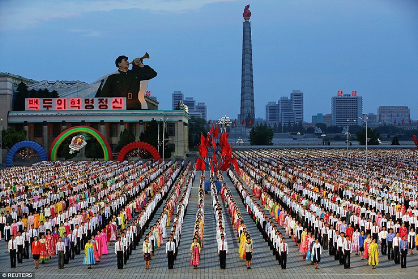 Unbridled fun: how North Korea celebrated the congress of the ruling party