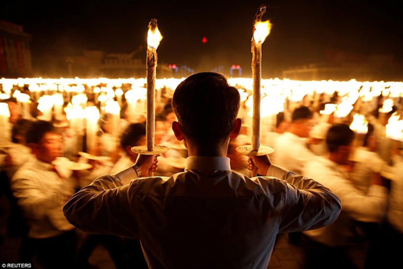 Unbridled fun: how North Korea celebrated the congress of the ruling party