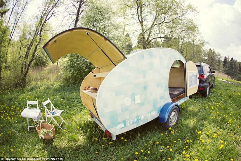 Under the roof of your house: with such a trailer, you will not want to return home Under the roof of your house: with such a trailer, you will not want to return home