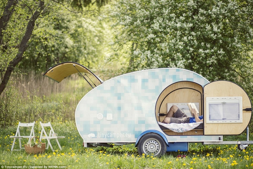 Under the roof of your house: with such a trailer, you will not want to return home Under the roof of your house: with such a trailer, you will not want to return home