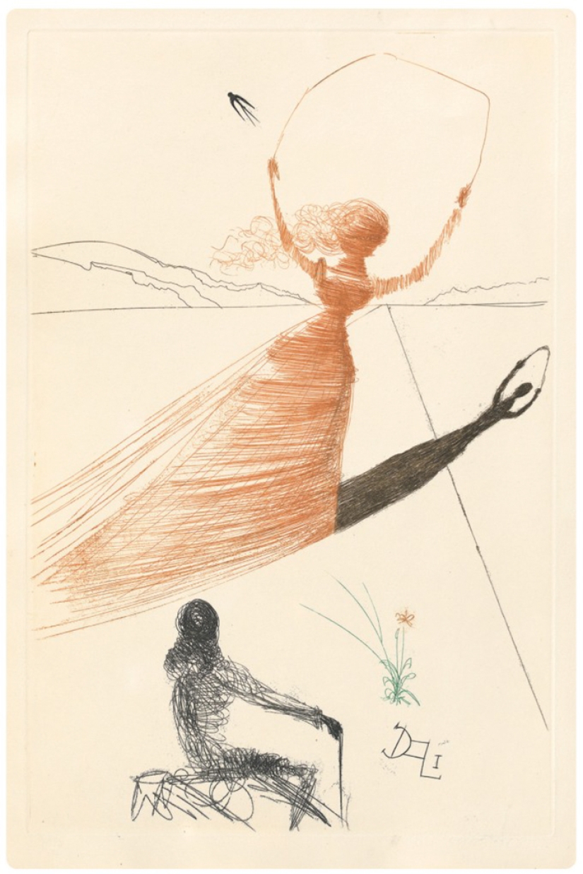 Unknown illustrations by Salvador Dali for Alice's Adventures in Wonderland Unknown illustrations by Salvador Dali for Alice's Adventures in Wonderland