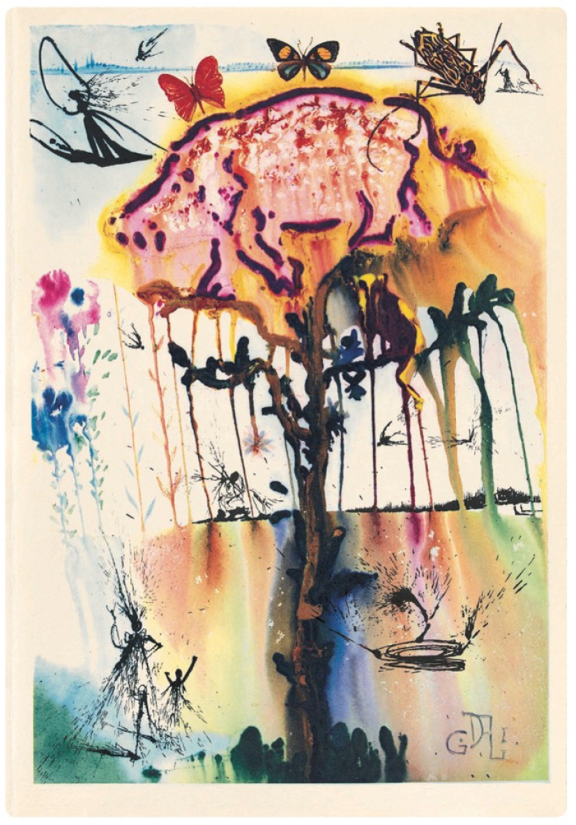 Unknown illustrations by Salvador Dali for Alice's Adventures in Wonderland Unknown illustrations by Salvador Dali for Alice's Adventures in Wonderland
