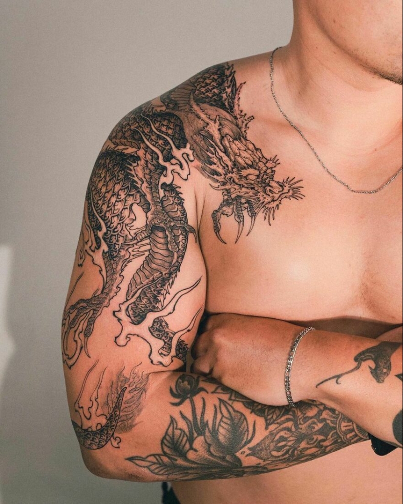 Unleash The Fire Within With These 10 Dragon Tattoo Ideas