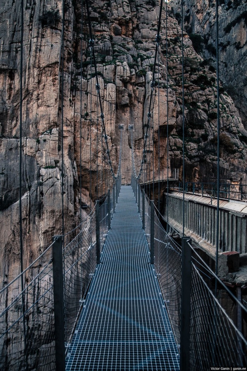 Uno de los senderos más peligrosos del mundo - Caminito del Rey Uno de los senderos más peligrosos del mundo - Caminito del Rey