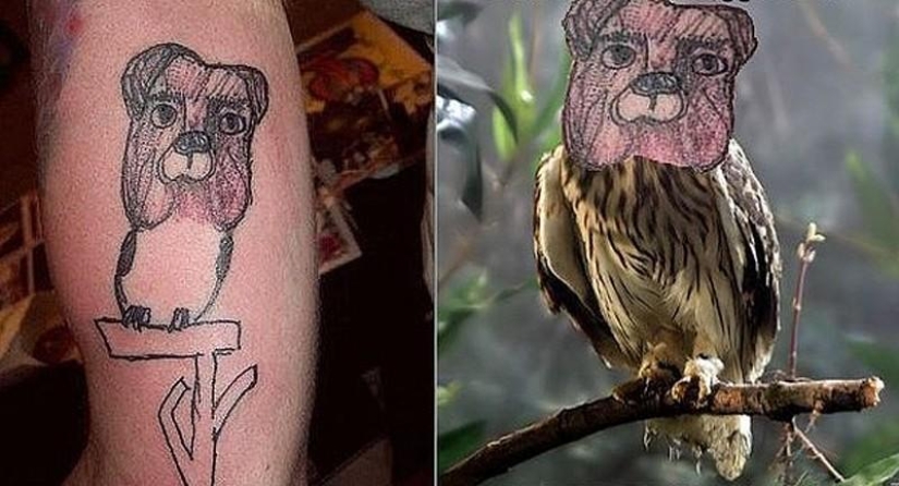 Unreal tattoos of real people and animals Unreal tattoos of real people and animals