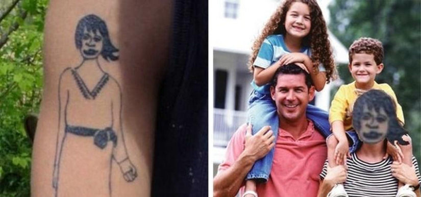 Unreal tattoos of real people and animals Unreal tattoos of real people and animals
