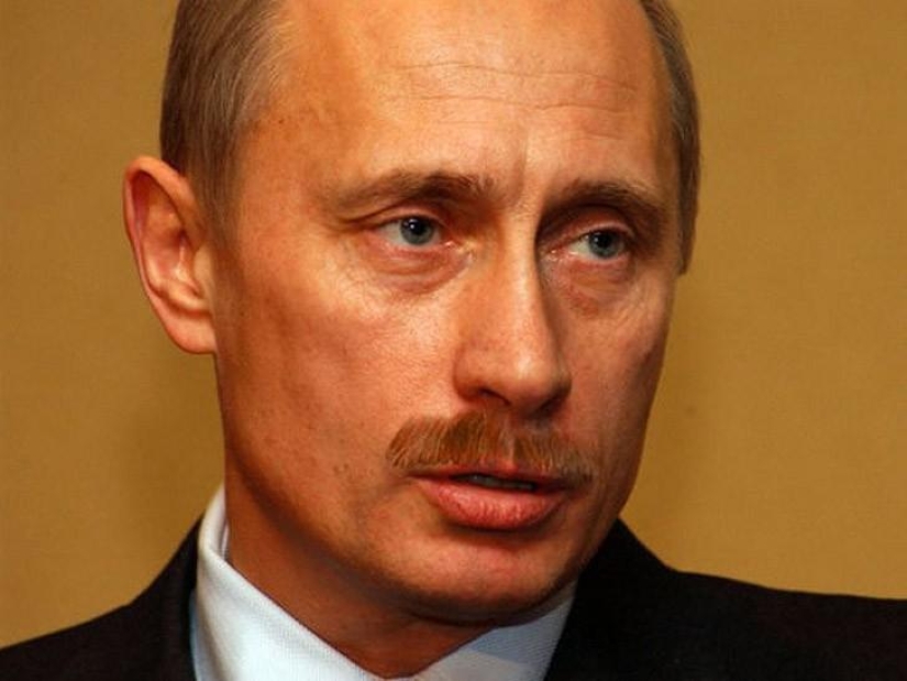 Unusual mustache fan site for Putin Unusual mustache fan site for Putin