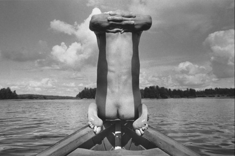 Unusual self-portraits of Arno Minkkinen