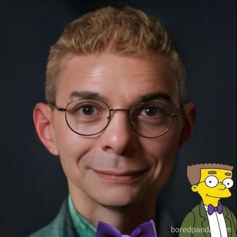 Usé AI y Photoshop para recrear los personajes de Los Simpson como si existieran en la vida real (15 fotos)