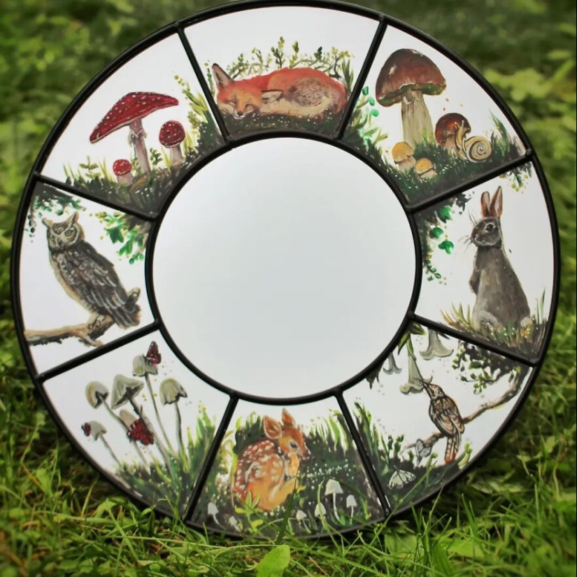 Uso varios objetos de cristal para pintar animales hiperrealistas y aquí hay 20 fotos de ellos (nuevas fotos)