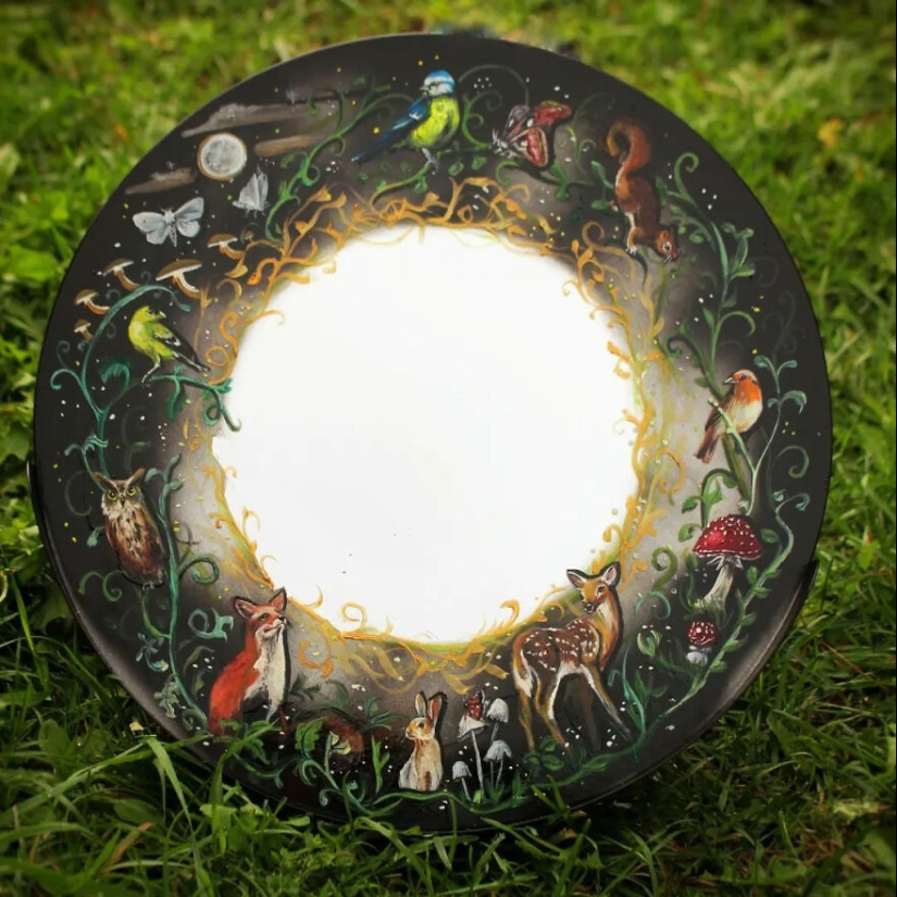 Uso varios objetos de cristal para pintar animales hiperrealistas y aquí hay 20 fotos de ellos (nuevas fotos)