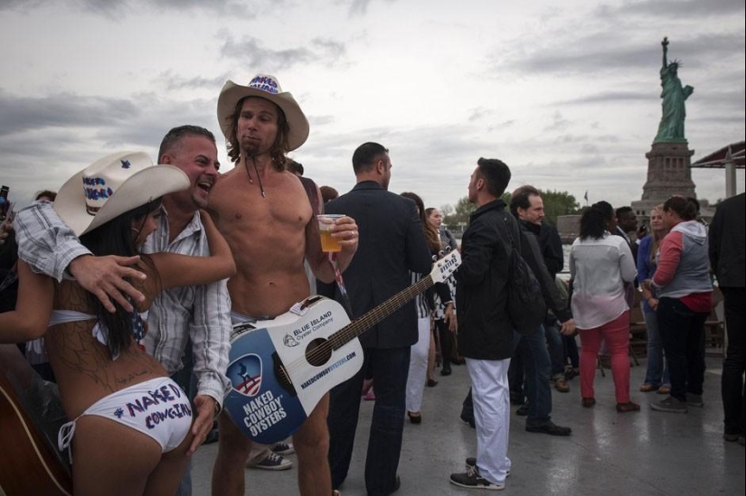 Vaquero desnudo de Times Square
