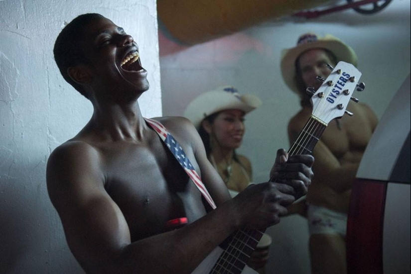 Vaquero desnudo de Times Square
