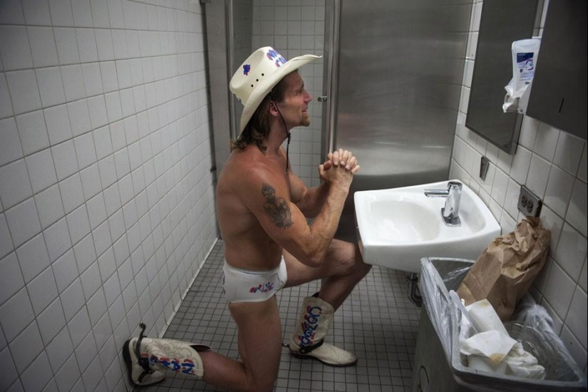 Vaquero desnudo de Times Square