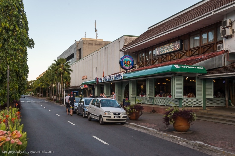 Victoria. La única ciudad en las Seychelles