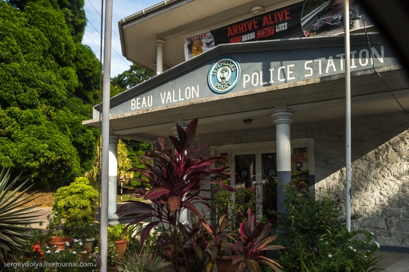 Victoria. La única ciudad en las Seychelles