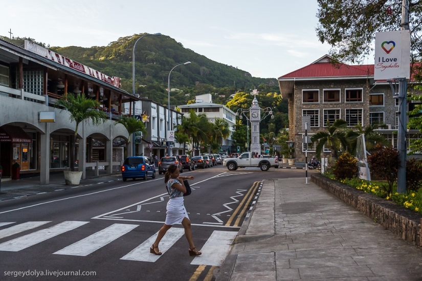 Victoria. The only city in the Seychelles