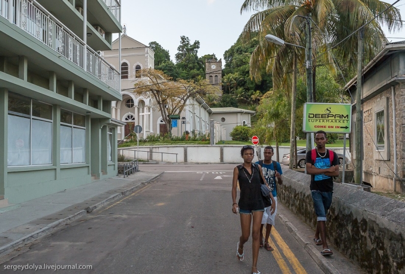 Victoria. The only city in the Seychelles