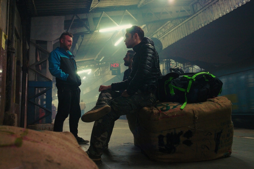 Vida nocturna de la estación india