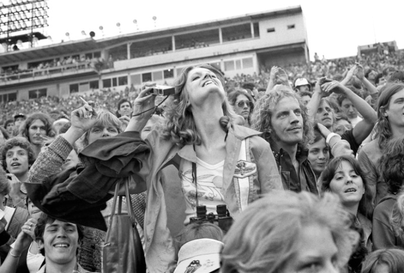 Vieja escuela: cómo los fans de los Stones rockearon en los años 70