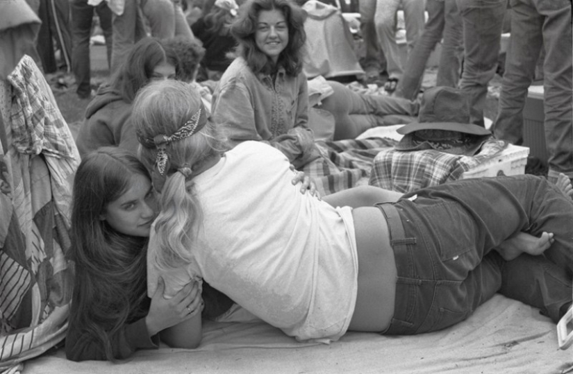 Vieja escuela: cómo los fans de los Stones rockearon en los años 70