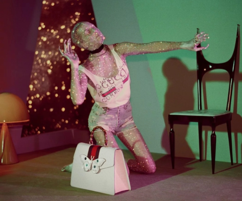 Vintage aliens and dinosaurs in the new crazy Gucci ad