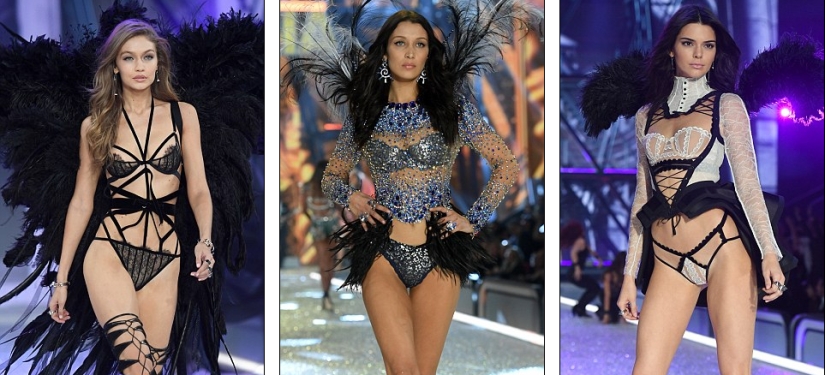 Vivid images from the Victoria's Secret underwear show 2016 in Paris