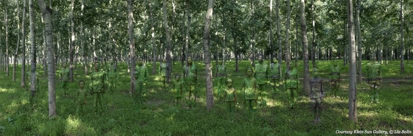 Walking piece of landscape