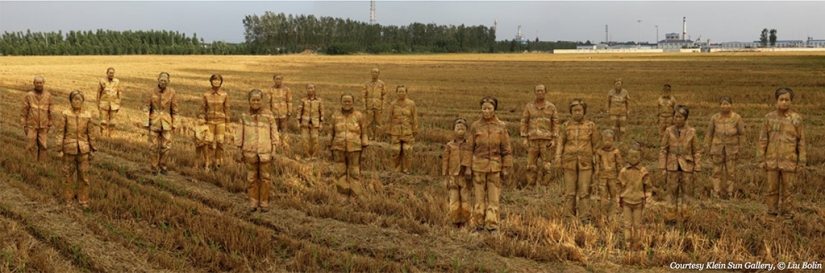 Walking piece of landscape