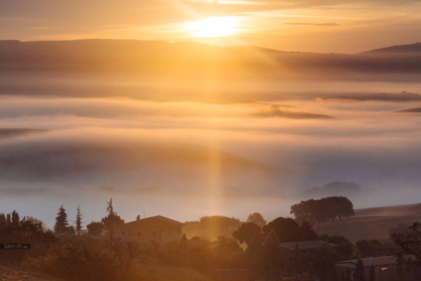 Warm autumn in Tuscany