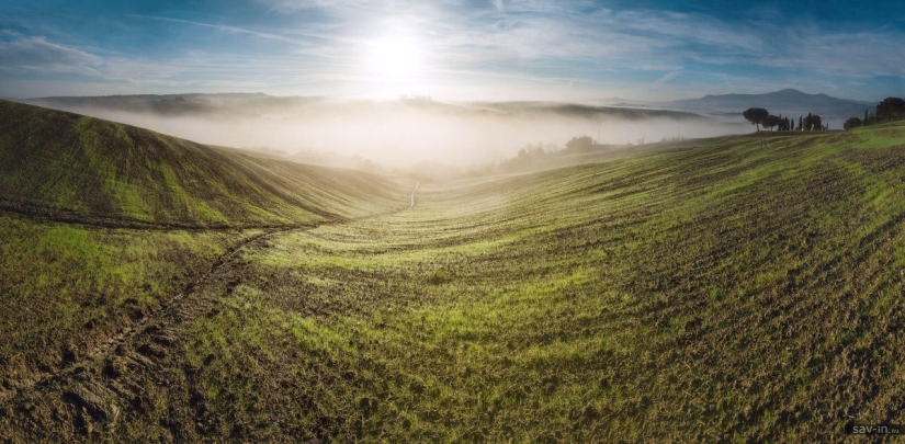 Warm autumn in Tuscany