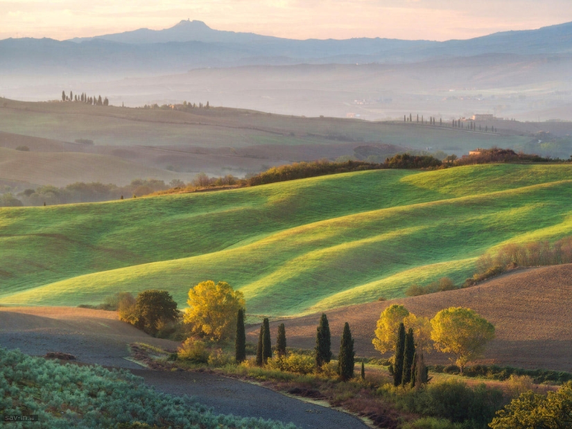 Warm autumn in Tuscany