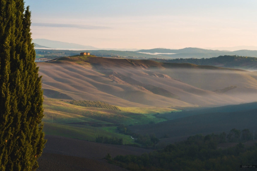 Warm autumn in Tuscany