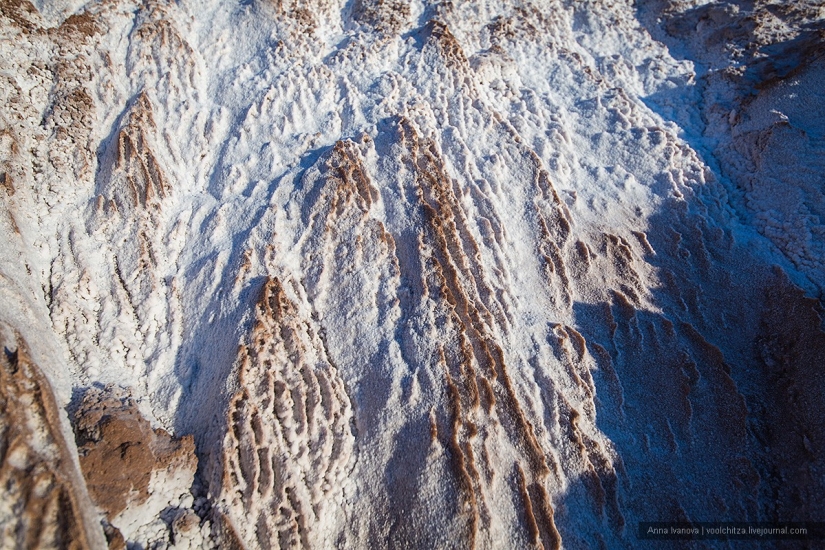Waste heaps. Soligorsk mountains. Space landscapes of Belarus