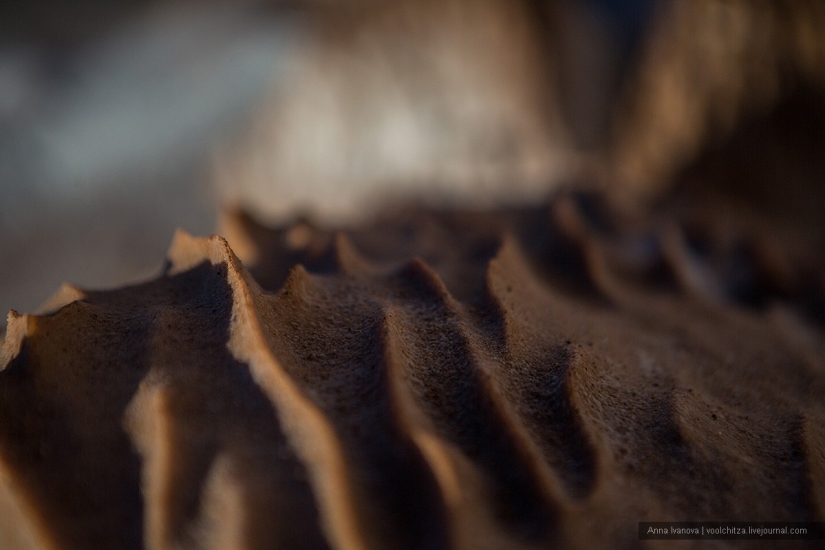 Waste heaps. Soligorsk mountains. Space landscapes of Belarus
