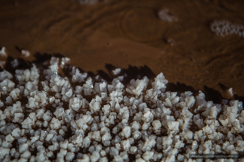 Waste heaps. Soligorsk mountains. Space landscapes of Belarus