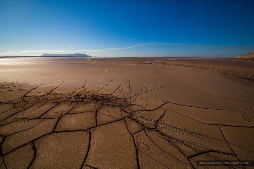 Waste heaps. Soligorsk mountains. Space landscapes of Belarus