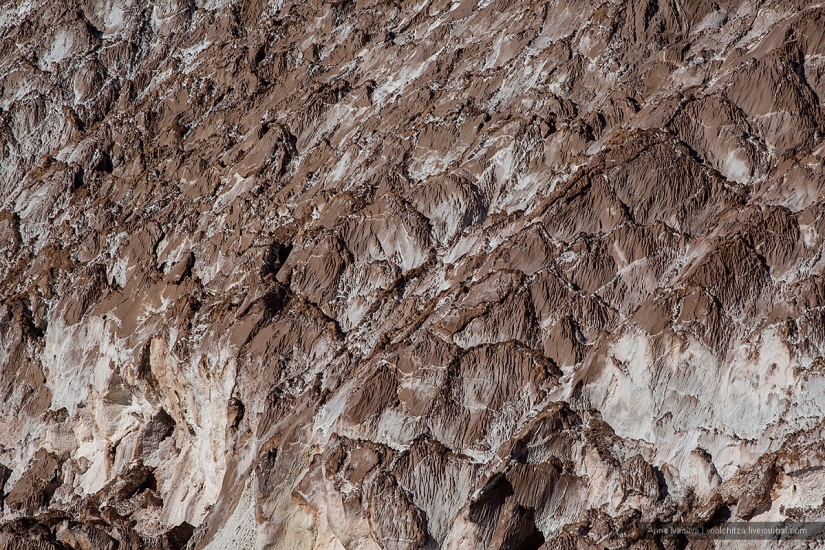 Waste heaps. Soligorsk mountains. Space landscapes of Belarus