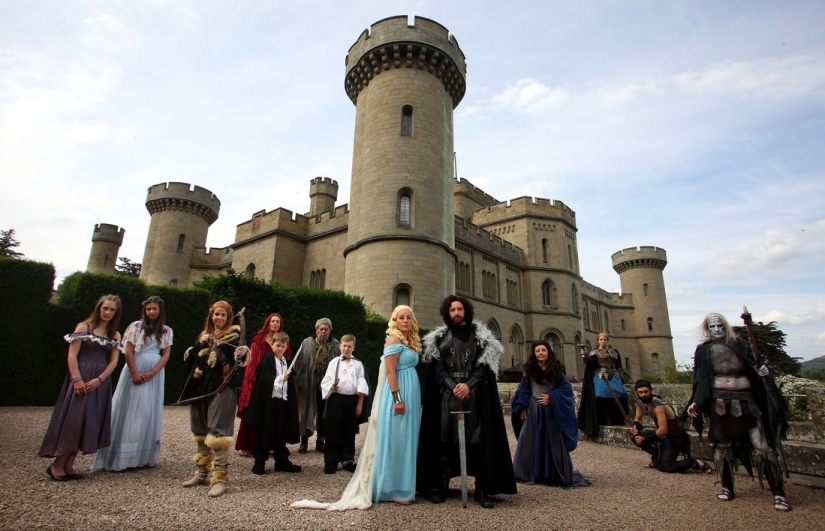 Wedding in the style of the series "Game of Thrones"