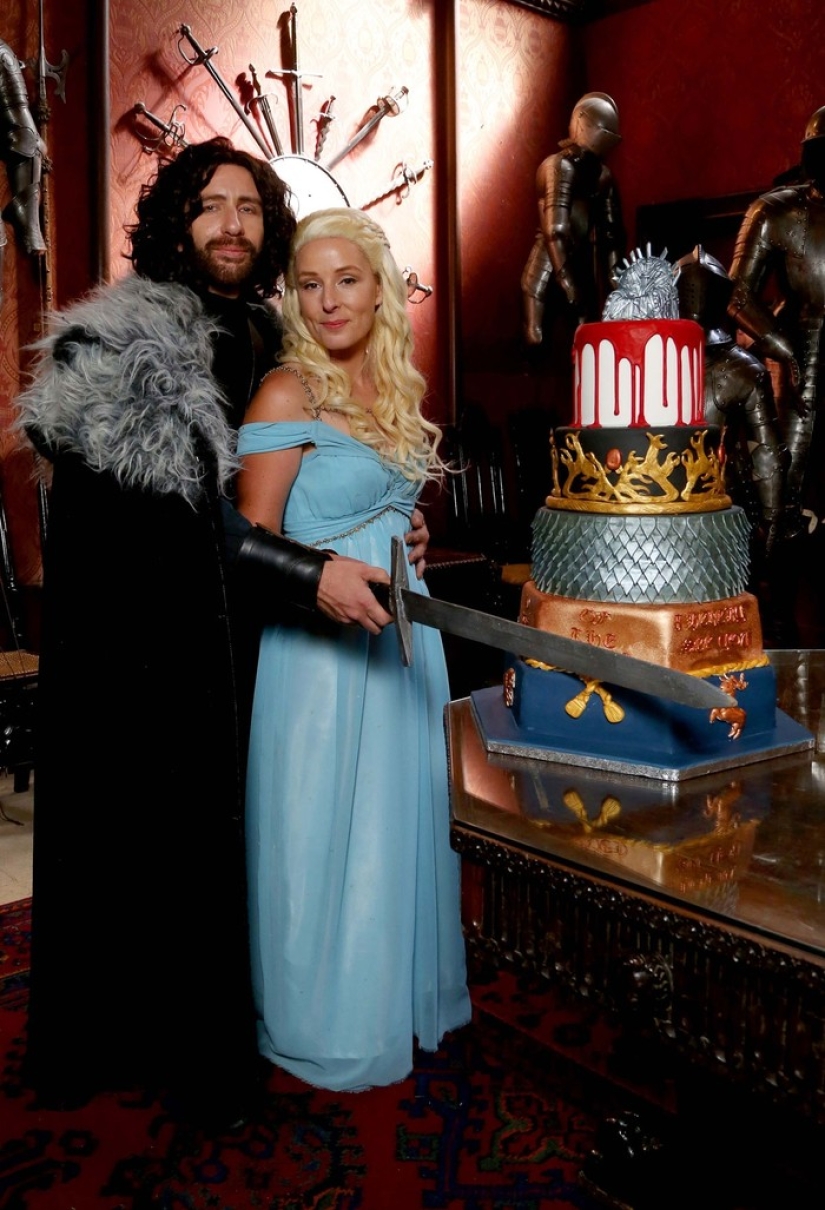 Wedding in the style of the series "Game of Thrones"