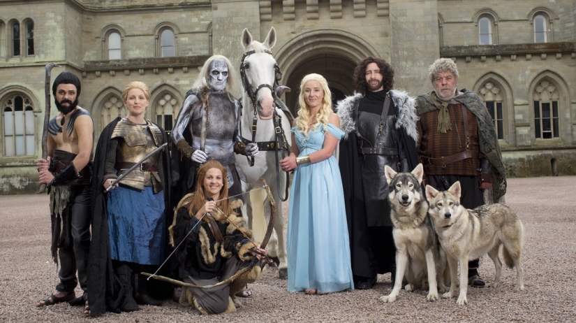 Wedding in the style of the series "Game of Thrones"