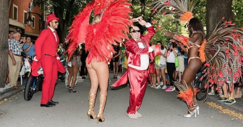 Well, you are so scary: the annual festival of ugly people was held in Italy