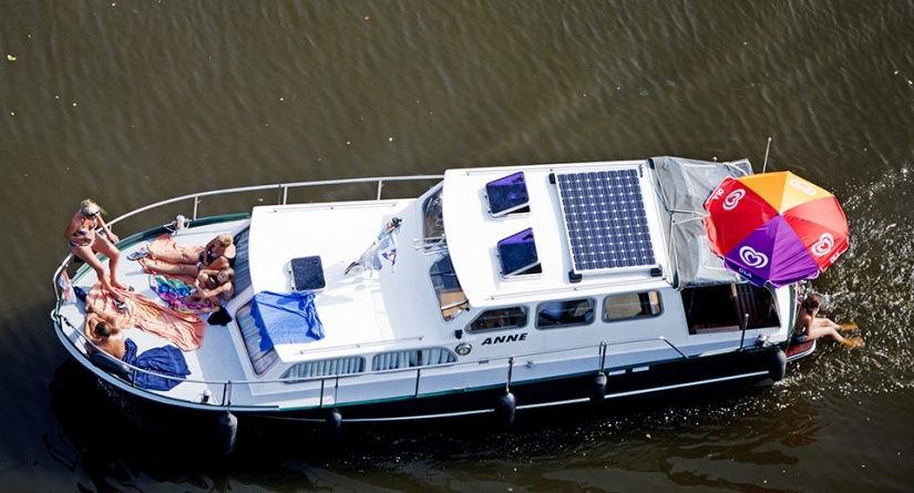 What beach Holland looks like from a bird's eye view