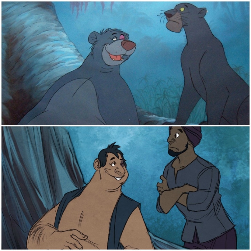 What Disney Animals Would Look Like If They Were Humans