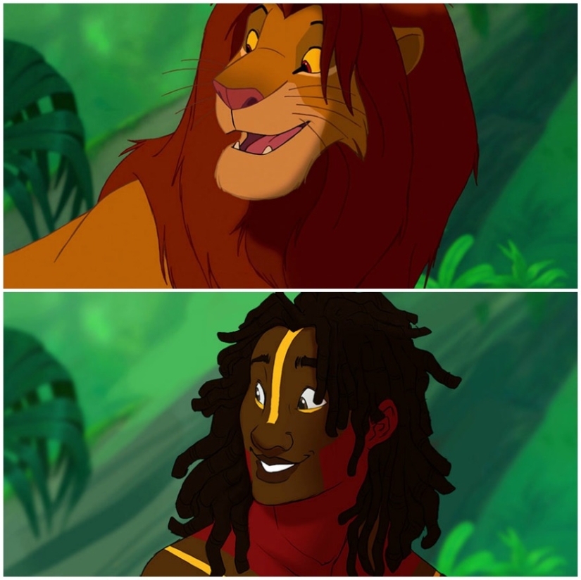 What Disney Animals Would Look Like If They Were Humans